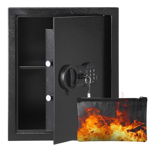 Garvee Safe Safe Wall Painting – Heavy Duty, Fireproof & Waterproof Steel – Double Key And Digital Lock – Ideal Silver, Jewelry, Documents, Passports – Size FD-2535HC 420×350×310mm