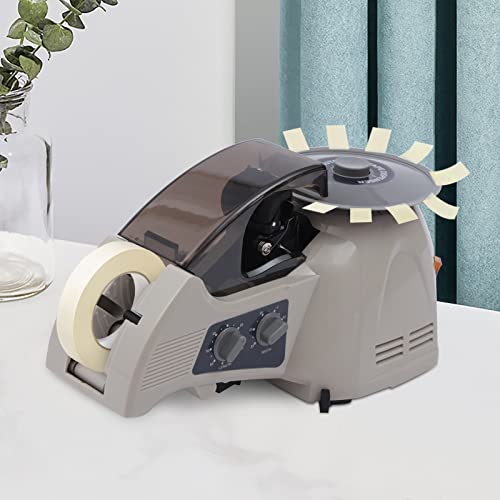 Lidhujnk Automatic Tape Dispenser, Adjustable H/W Automatic Tape Cutting Machine Electric Carousel Tape Dispenser for Office Warehouse Use, Gift & Package Packing