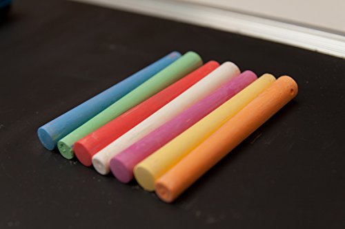 Chalkboard Set 24x24 in, Magnetic Chalk Board with Chalk, Eraser & Magnets
