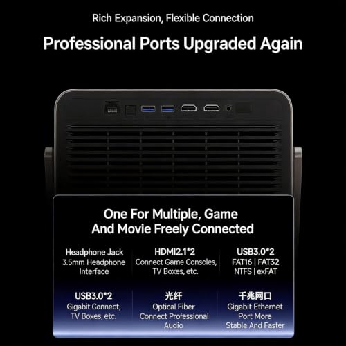 Vidda C5 Pro Max Laser 4K Projector for Home Office Outdoor