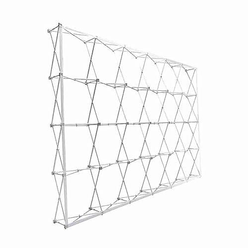 Alghualy Custom Fabric Pop Up Straight Display, Trade Show Display Backdrop Booth, Hook and Loop Step and Repeat Backdrop for Trade Show Backdrops (Graphic Only, 15ftx10ft)