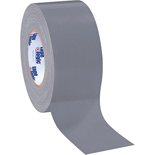 Aviditi (3 Rolls) Tape Logic 3 Inch x 60 Yards Multipurpose Duct Tape, Silver, 10.0 Mil Thick - for Temporary Repairs, Labeling, Patching, Marking and Social Distancing