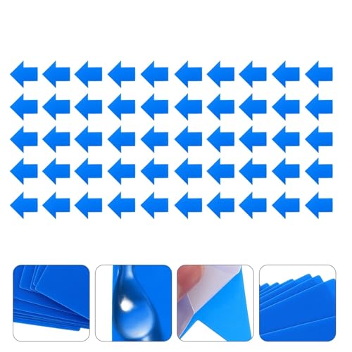 Color-Coding Labels 100/300/500pcs Sign Self-Adhesive Sticker Stickers Floor Directional for Road Instructions(500pcs)