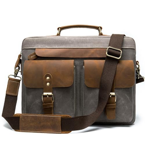 Briefcase Laptop Leather Office S Business Bag For Document Cool Designer