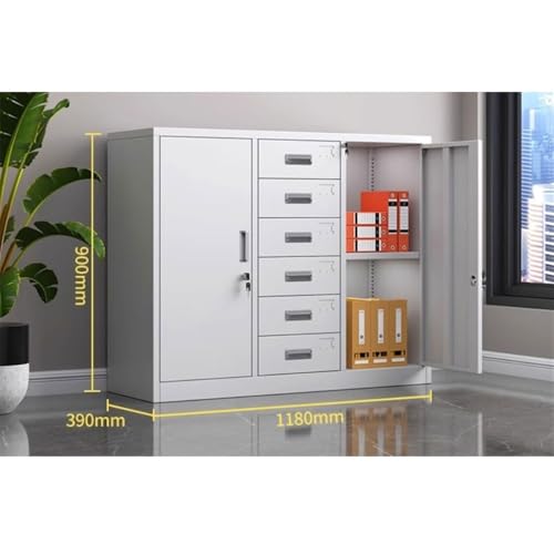 Filing Cabinet Steel File Cabinet Office Data File Cabinet with Lock Storage Cabinet Home Study Storage Cabinet Drawer Cabinet