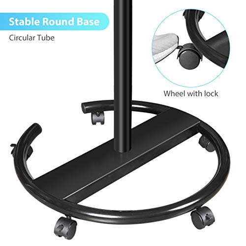 Maxtek Whiteboard on Wheels 40 x 28 in, Magnetic Rolling Dry Erase Easel