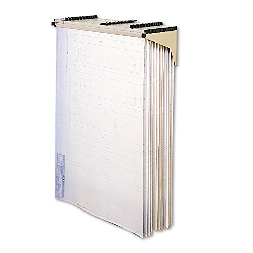 Safco Products 5030 Drop and Lift Wall Rack, Tropic Sand