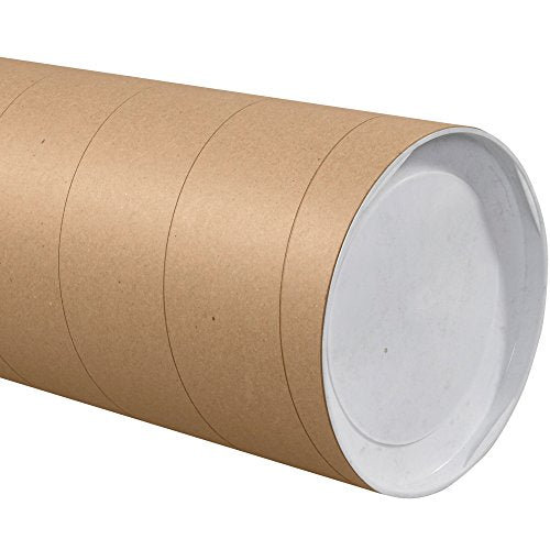 Discount Shipping USA Jumbo Mailing Tubes, 8" x 36", Kraft, 10/Case by Discount Shipping USA