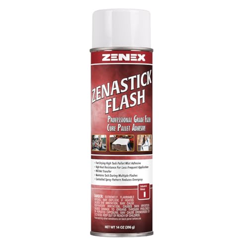 ZenaStick Flash Professional-Grade Flash Adhesive Spray (2 Pack) | 14 oz
