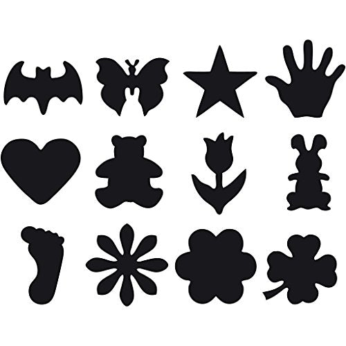 Paper Punches, Size 25 mm, Everyday Motives, 12asstd