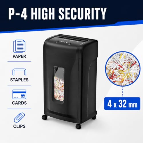 Heavy Duty Paper Shredder & Cross-Cut Document Shredder (25)