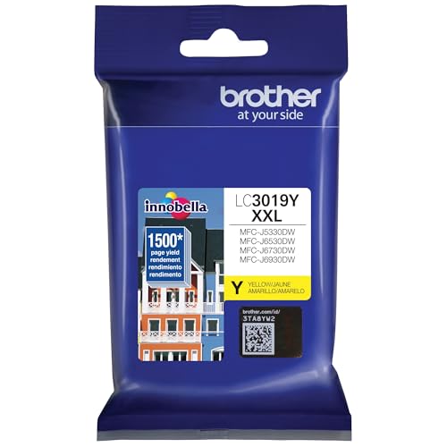 Brother LC3019Y Super High Yield -Ink -Cartridge - Yellow - 1 Pack In Retail Packing
