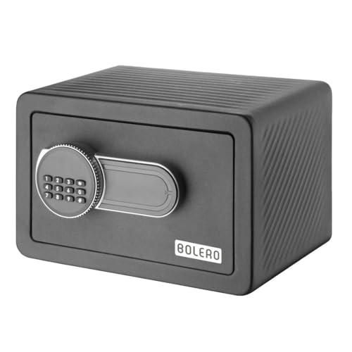 Bolero Standard Hotel Room Safe Black - 200x310x200mm