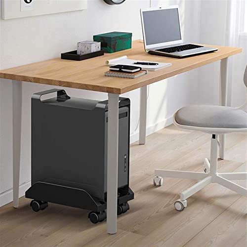 FATALE Computer Tower Stand Adjustable Mobile Cart Stand, Computer Tower Desktop Stand, CPU Rolling Stand, Stand with Locking Casters Computer Stand