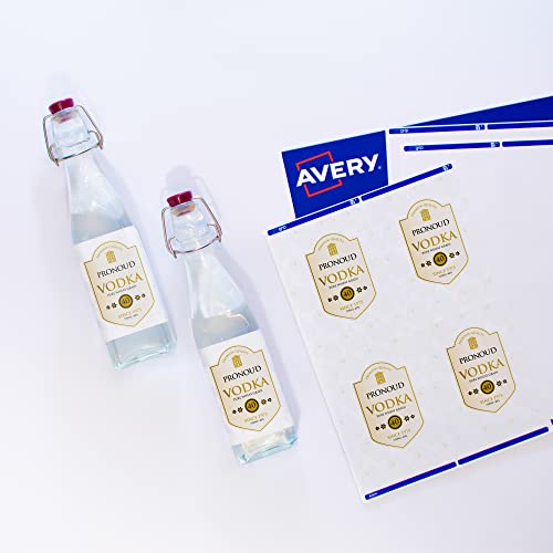 Avery L7169-100 400x Labels 99.1 x 139.0 mm White for Laser Printers