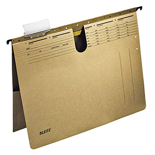 Leitz Alpha – Folder, Cardboard, DIN A4, Brown, 821)