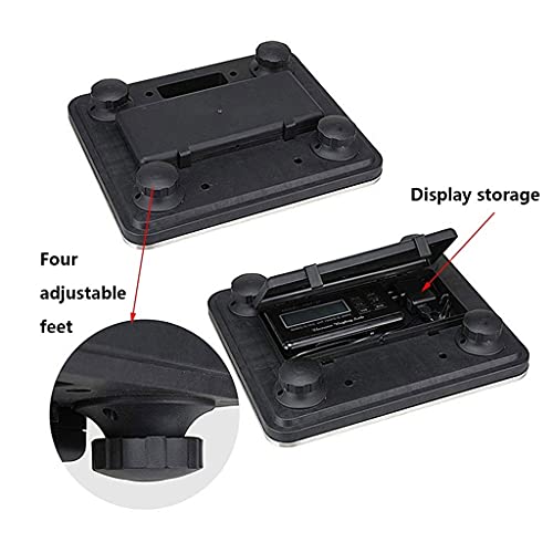 KOMFGT Postal Scales for Shipping Packages Shipping Scale 300Kg Digital Postal Scale Heavy Duty Portable Platform LCD Industrial Floor Scale Pet Weighing