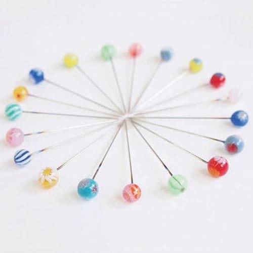 Cohana Glass-Head pins Assorted - 1x3pcs
