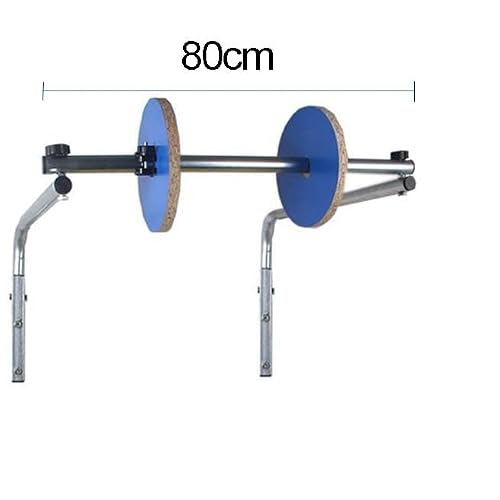 TYQMYSM Wall Mount Bubble Wrap Roll Holder, Fits Up to 80Cm Wide Air Cushion Film, Heavy Duty Steel Packaging Dispensing Rack for Warehouse Packing