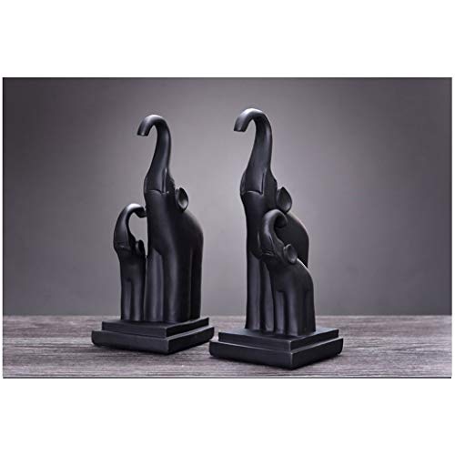 Book Ends Bookends for Heavy Books Creative Desk Stands Bookend Holder Home Decoration Office School Supplies Gift Student Bookends Books Support (Color : Black)