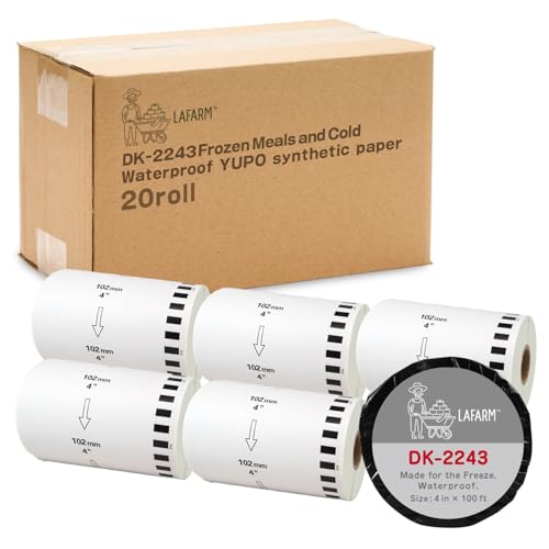 【Lafarm】 DK-2243 Compatible Brother Label Made for the Freeze QL-1050 (20 roll)