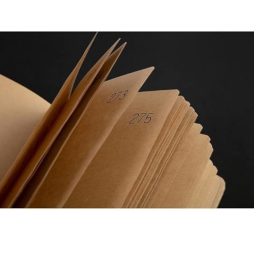 GFHSKRPL Vintage 365 days Notebook diary Planner A5 agenda Organzier 384 pages 100 GSM Kraft paper Sketchbook school supplies stationery(D)