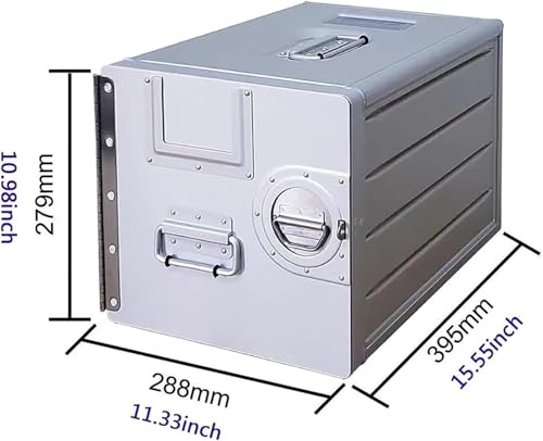 LILIUPEILONG Filing Cabinet with 2 Drawers and Aviation Aluminum Case, Suitable for Home Office(Green)