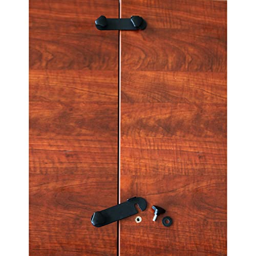 Lorell Training Table Metal Connector, Black
