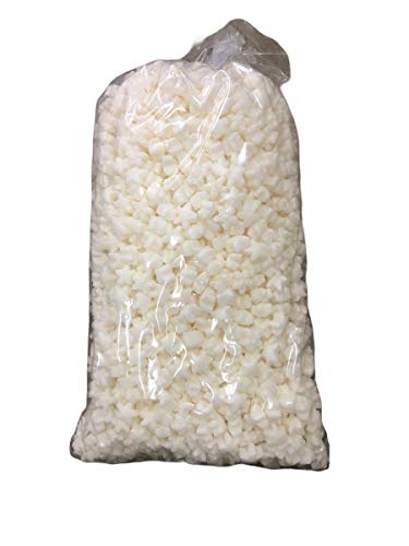 Bubblefast! Brand FunPak Plant Based Biodegradable Packing Peanuts, 1.5 cu ft Bag, Compostable (White Stars)