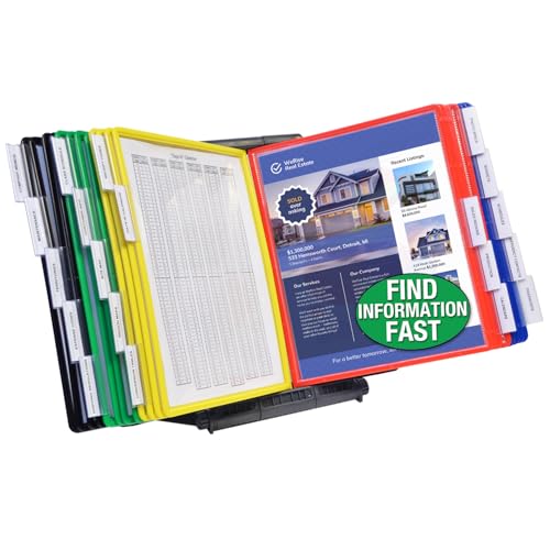 Ultimate Office AdjustaView Expandable Desk Reference Display Organizer 20C