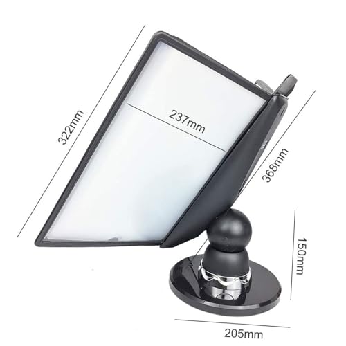 Wall file organizer,Wall Mounted File Holder, PVC and Metal Black Catalog Display Rack, 10 Double-Sided Display Pockets, Letter-Size, Durable Space Saving Reference Stand Desktop, Easy to Install