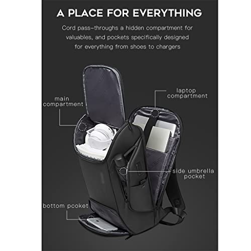 AODFDSJH Arrival Laptop Backpacks Multifunctional with WaterProof Big Capacity Daily Work Business Backpack Back Pack