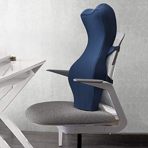 UIOLCFG Lumbar Pillow - Support Pillow, Memory Foam Back Cushion with Breathable for Car Seat,Office Computer Chair
