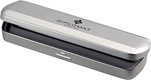 Diplomat - Traveller - Rollerball Pen - Matte Black - Resistant and Elegant - High End - 5 Years Warranty