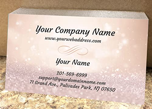 Impactonlineprinting Custom Premium Business Cards, Full Color (250pcs to 2,500pcs) - Rustic Collections - 16pt (350gsm-Thick Paper), Made in the USA