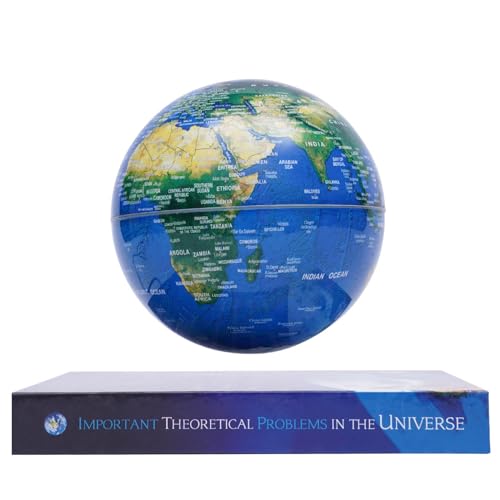 6" Magnetic Levitating Globe - World Map LED Light for Home Office