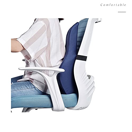 OISNGWNG Car Neck Pillow Lumbar Waist Support Headrest Pillows Back Cushion Seat Supports Memory Foam Covers Auto Accessories