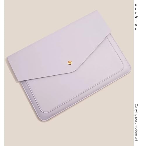 SIDUFHAOPKLL Laptop Sleeve for Pro Air 13/15/16 PU Leather Computer Bag Business Casual(D,New 13.3 Macbook Air)