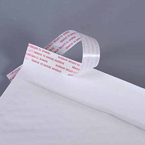 CFFQDQUANB Postal Bags Bubble Envelopes Postage Bags,Mailing Bags 100pcs White Paper Bubble(12x18cm)