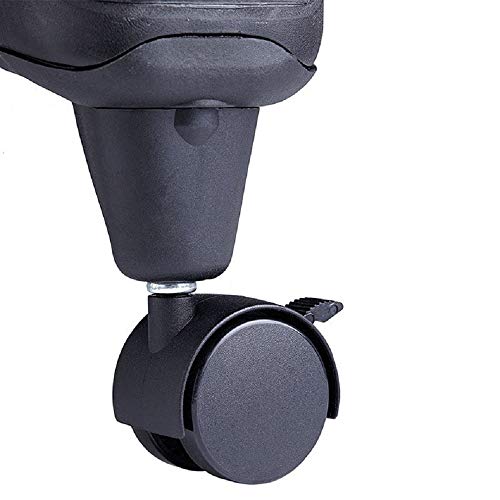 YUEWO Yoga Ball Chair Balance Ball Chair Exercise Stability Ball Premium Ergonomic Chair Home Office Fitness Seat Office Chair Stool Chair Desk with Air Pump Black