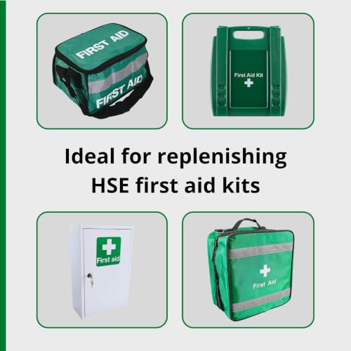Safety First Aid HSE Kit Refill, (1-20 Persons)
