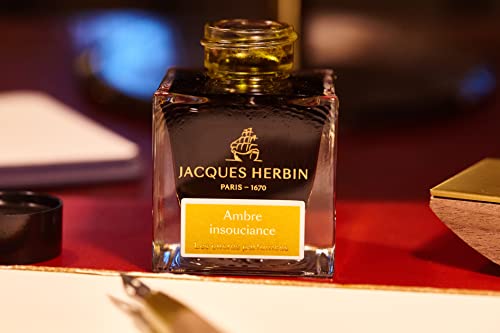 Erban Jack Elban Hbj14741 Scented Ink, 1.7 fl oz (50 ml), Amber/Reckless for Fountain Pen/Glass Pen/Refill Pen