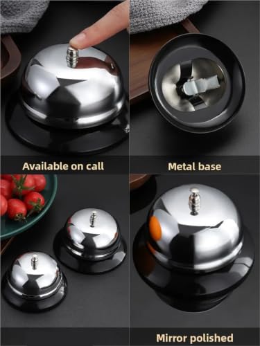 8PCS Desk Kitchen Hotel Service Call Bell
