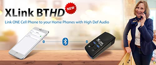 Xtreme Technologies XLink BT HD, Bluetooth Cell to Home Telephone, One Cell
