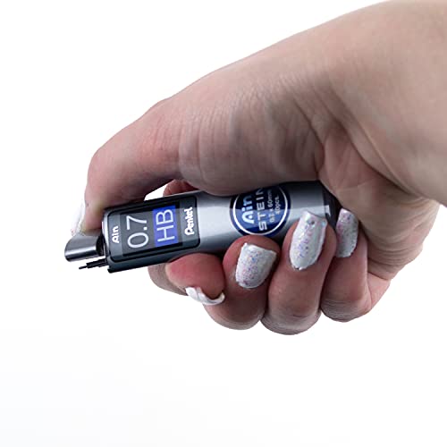 Pentel Ain Stei HB Grade Refill Lead, 0.7 mm - Pack of 12
