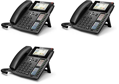 Fanvil X6 Enterprise IP Phone (Black-3 Pack)