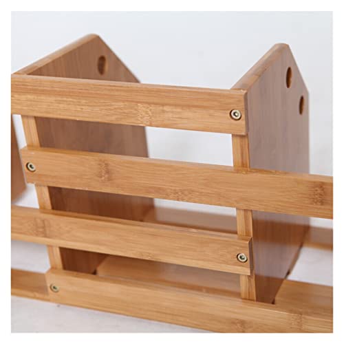 TOMYEUS Book Shelf Desktop Bookshelf Small Bookshelf Storage Organizer Storage Rack Simple Student Telescopic Mini Desk Shelf Bookshelves