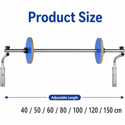 MegLob Wall-Mounted Bubble Wrap Dispenser and Manual Holder for Bubble Cushioning Wrap; Designed for Warehouse Logistics and Suitable for Packaging, Moving, and Shipping,Width120cm