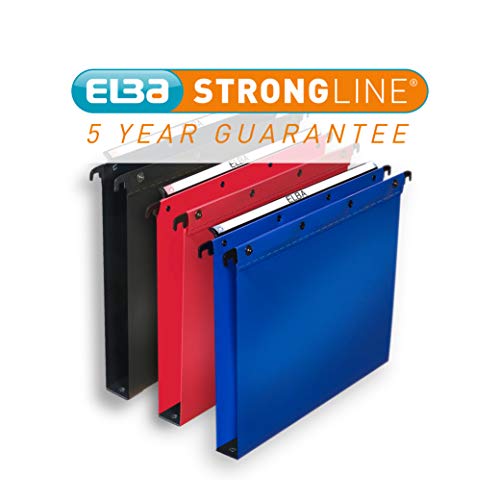 Elba L380232 Loblique Vertical Suspension File Foolscap Blue