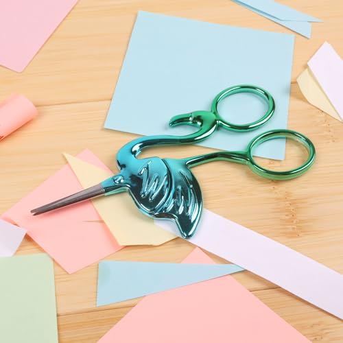 JubileeYarn Flamingo Embroidery Scissors - Mint - 30 Scissors